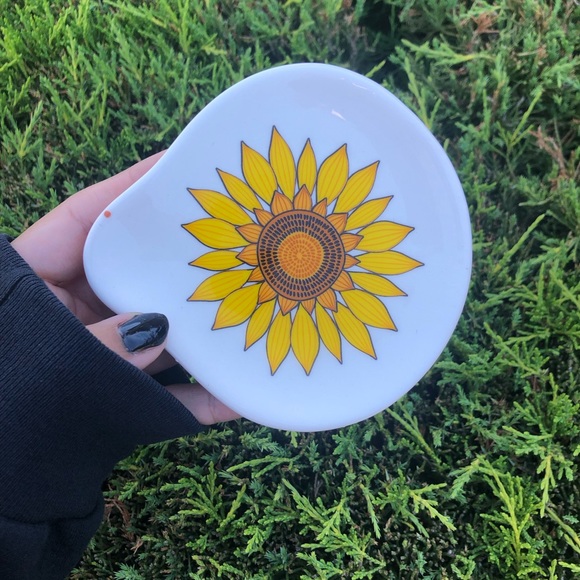 MCM 70s sunflower tray - Picture 2 of 4